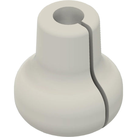 Pine Ridge Beak Button Clear Soft Rubber Nose Anchor, Single Pack