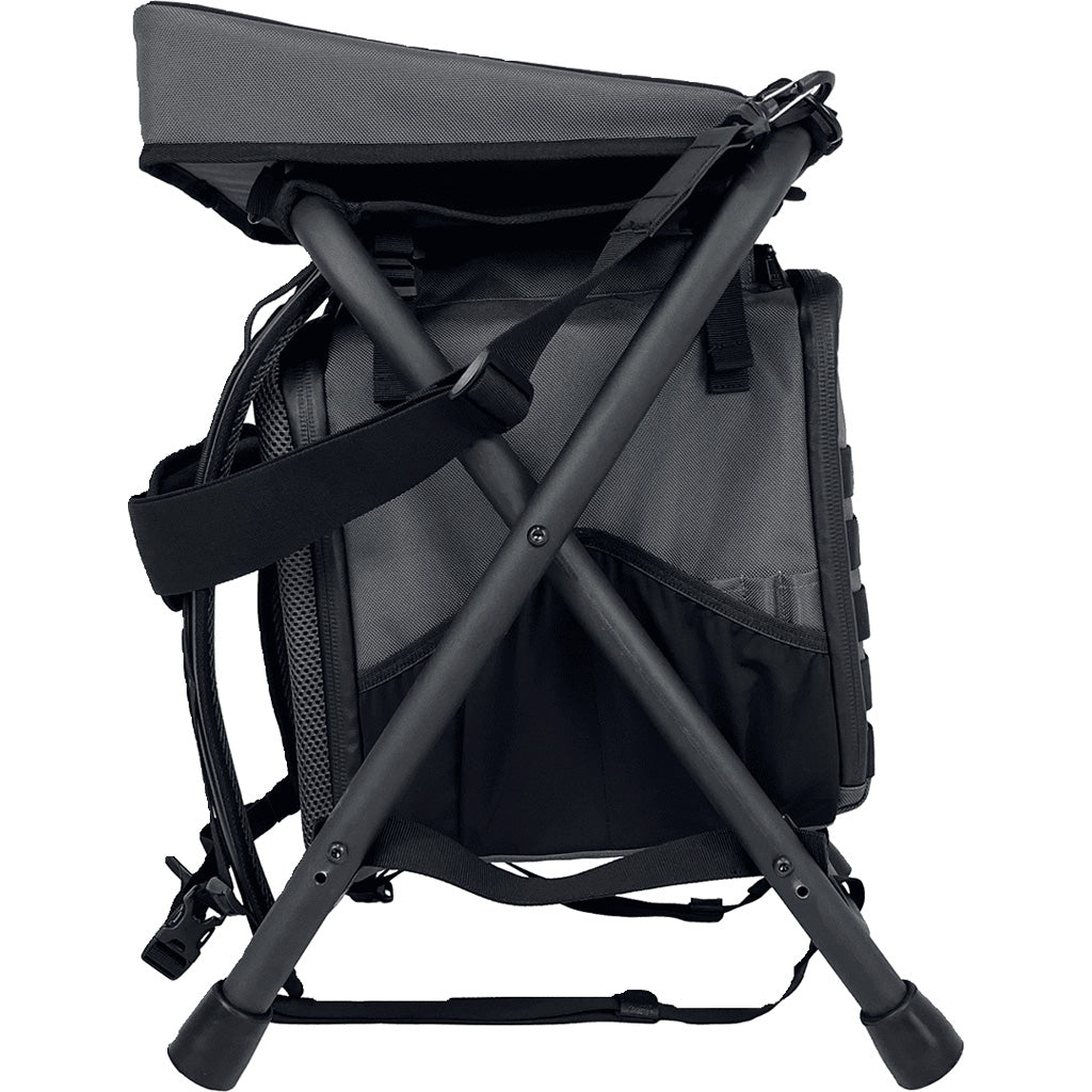 ACU Archery "The Throne" Archer Stool with Backpack Straps and Organizer Bag
