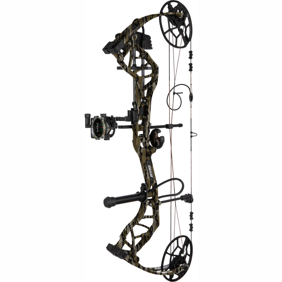 Bear Legit MAXX+ RTH Bow Package Mossy Oak Bottomland 70 lbs. LH