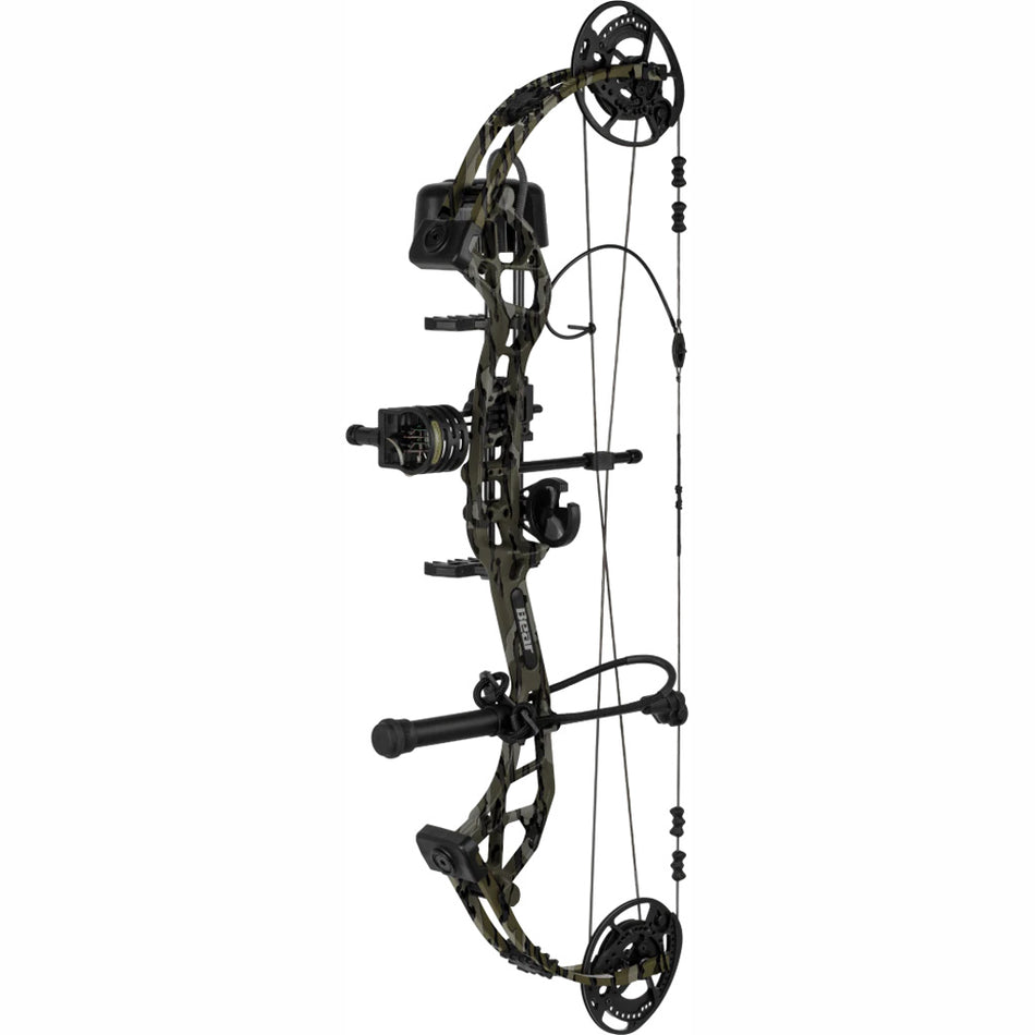Bear Pristine RTH Bow Package Mossy Oak Bottomland 50 lbs. LH