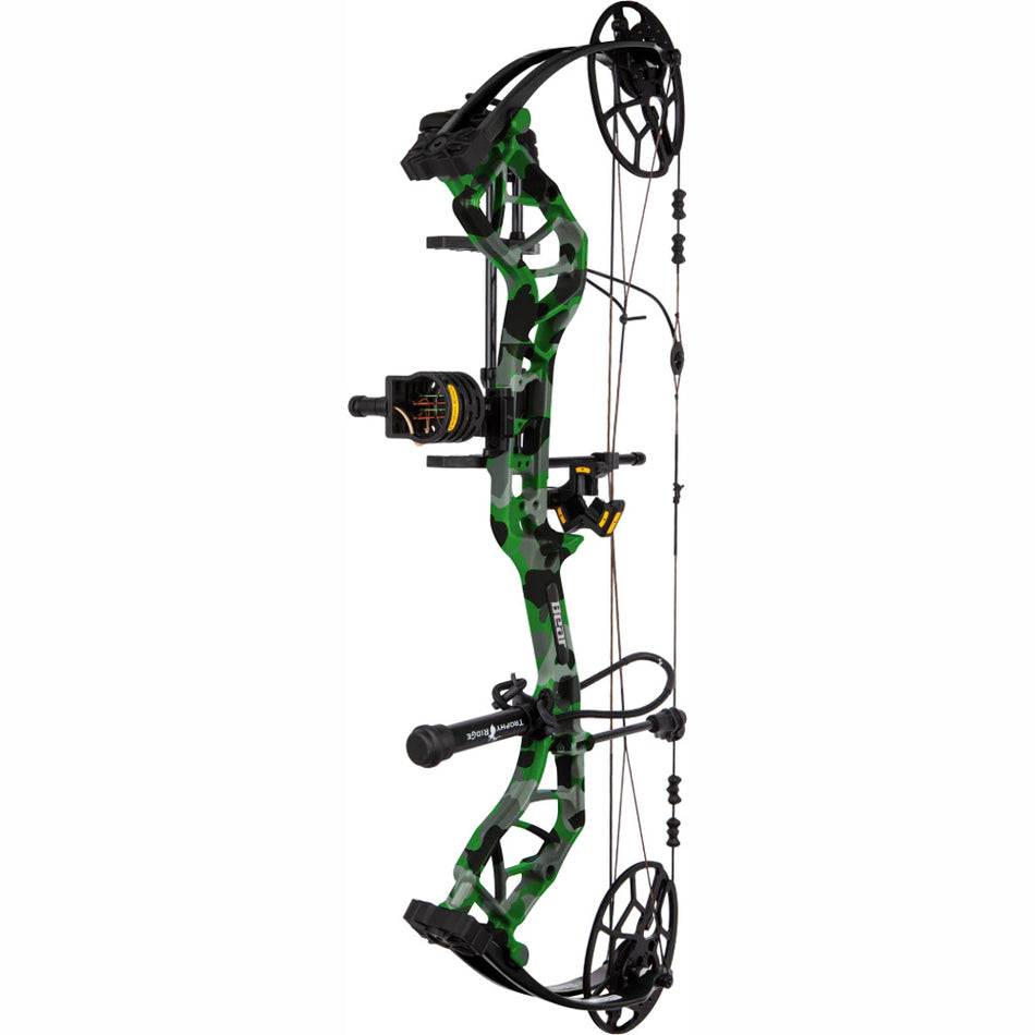 Bear Legit MAXX RTH Bow Package Fred Bear Electric/Black 70 lbs. LH