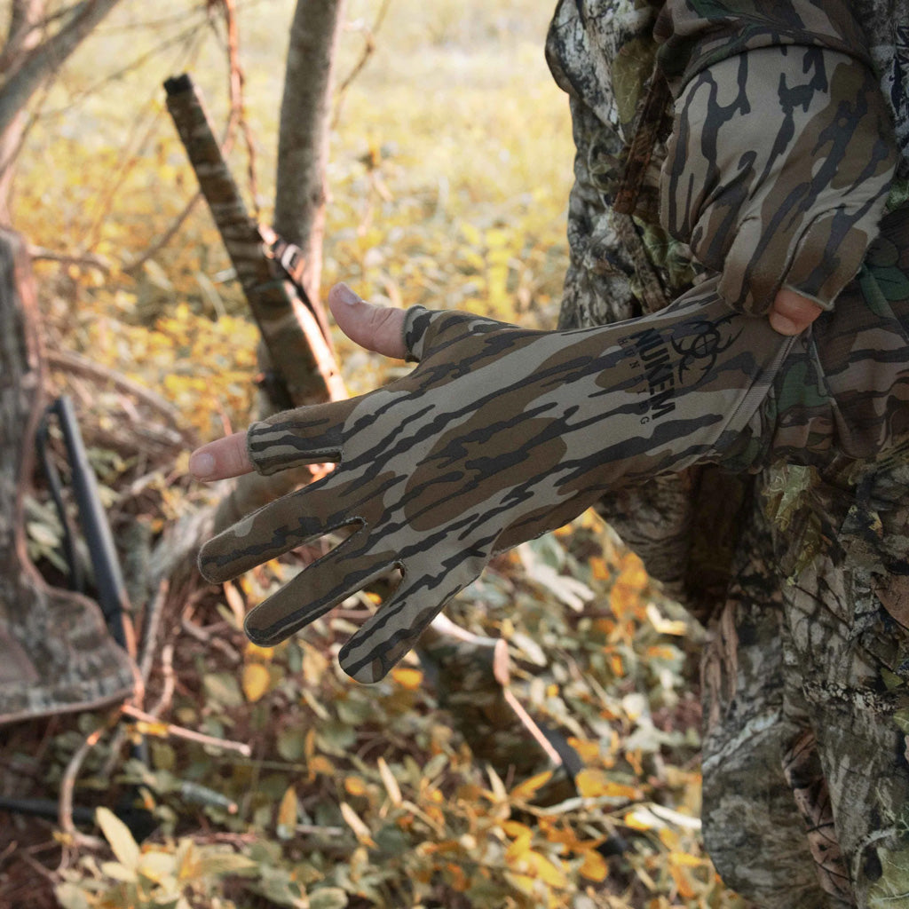 Nukem Grab'em Glove Mossy Oak Bottomlands S/M