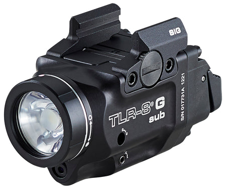 Streamlight TLR-8 69437 Sig Sauer P365/P365XL Green Laser Gun Light Black 500 Lumens