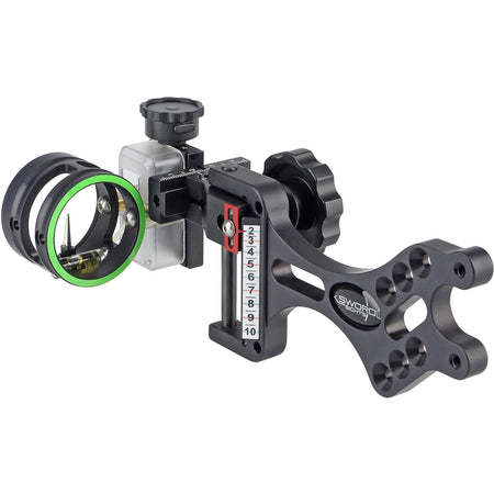 Sword Hawk Eye Sight Single Pin .019 1.5 Aperture RH