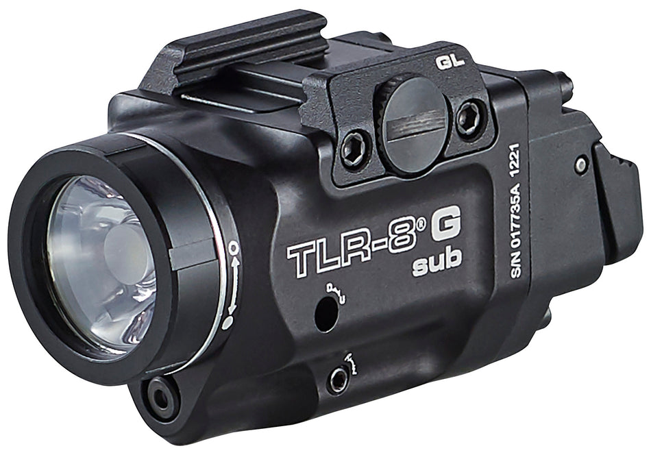 Streamlight TRL-8 G Sub 69431 Glock 43X/48 with Rail Green Laser Gun Light 500 Lumens Black