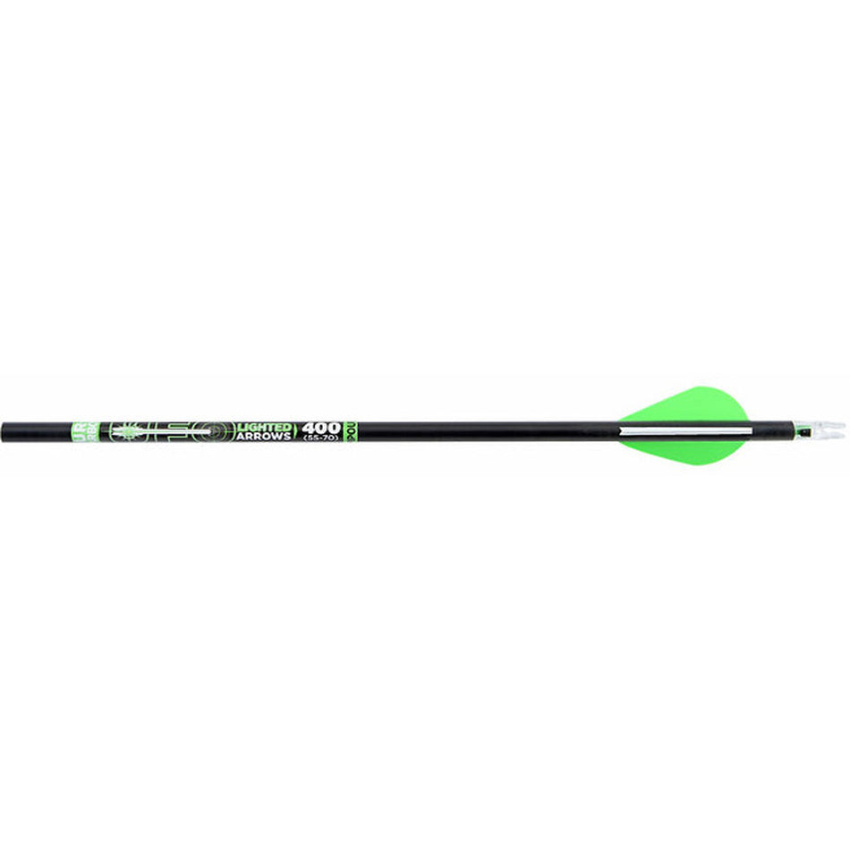 30-06 UFO Lighted Carbon Arrow Green 30 in. 500 3 pk.