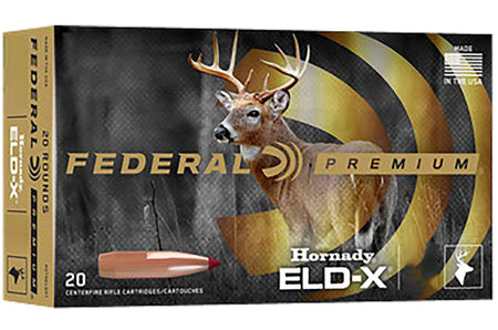 Federal Premium ELD-X Extremely Low Drag-eXpanding 175 Grain .30-06 Springfield 2750 fps