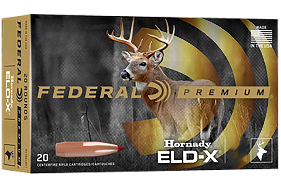 Federal Premium ELD-X Extremely Low Drag-eXpanding 175 Grain .30-06 Springfield 2750 fps