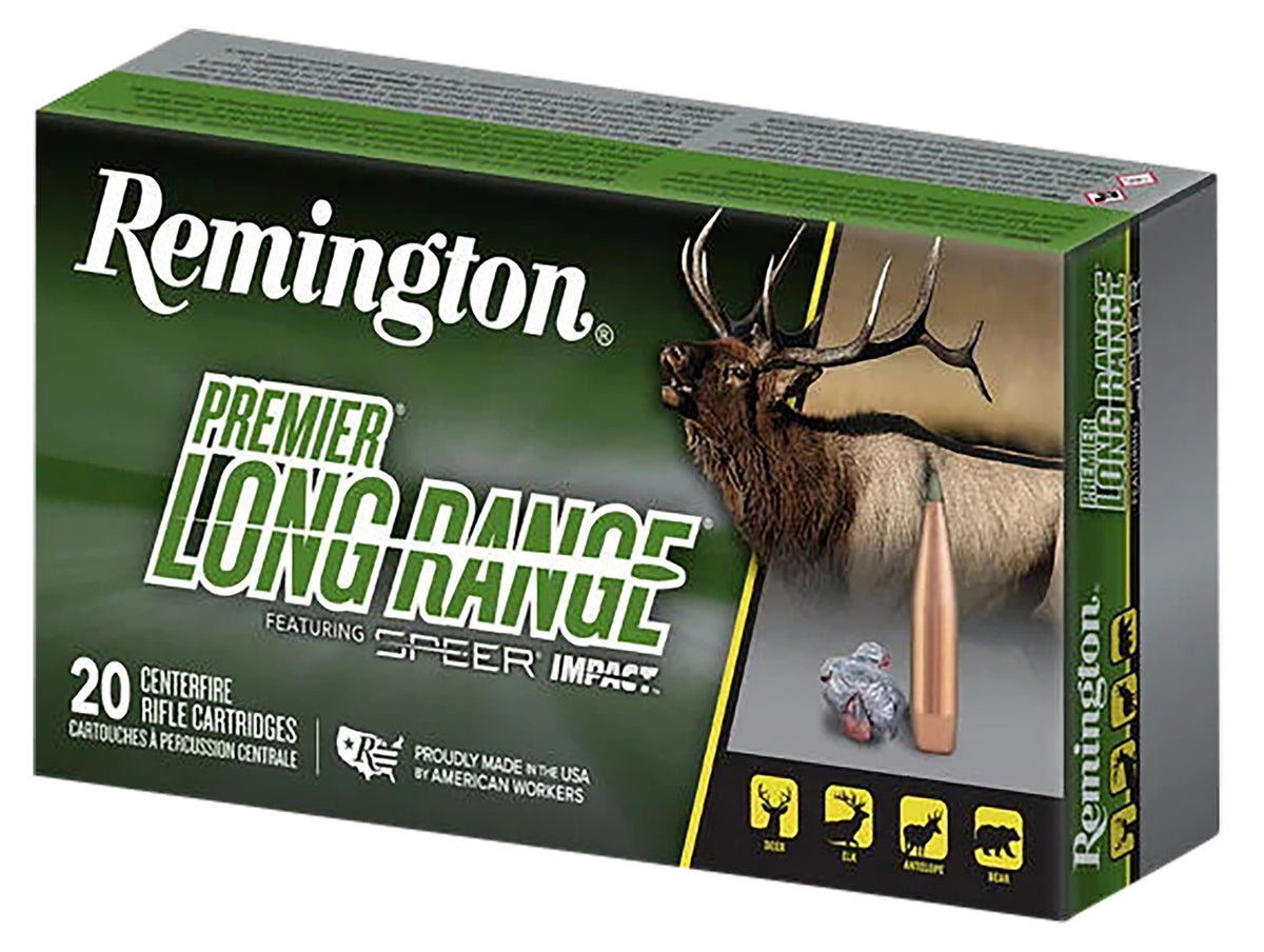 Remington Premier Long Range 6.5mm Creedmoor 140 grain Speer Impact ammunition
