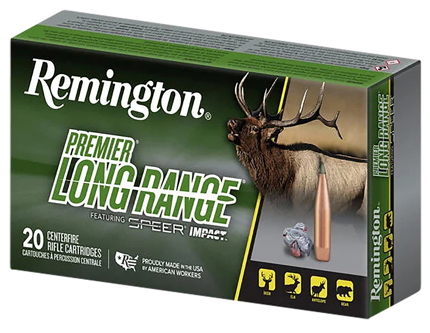 Remington Premier Long Range 7mm Remington Mag 175 grain Speer Impact ammunition
