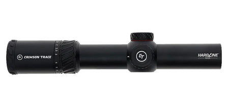 Crimson Trace 013002299 Hardline 1-6x 24mm Illuminated TR1-MIL Reticle 34mm Tube Black Riflescope