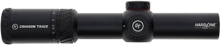 Crimson Trace 013002401 Hardline 1-6x24mm 34mm Tube Black Anodized Illuminated TR1-MOA Scope