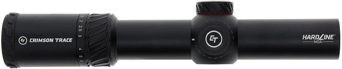Crimson Trace 013002403 Hardline 1-10x28mm 34mm Tube Black Anodized Illuminated TR1-MOA Scope