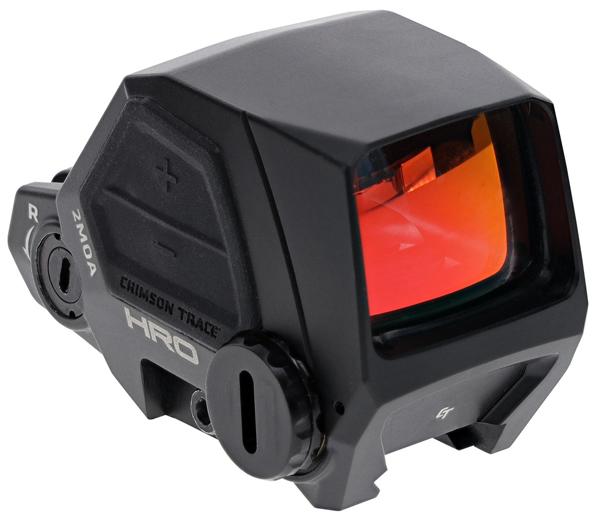 Crimson Trace 0101810 HRO 1x 2 MOA Red Dot Sight with Integrated Picatinny Rail