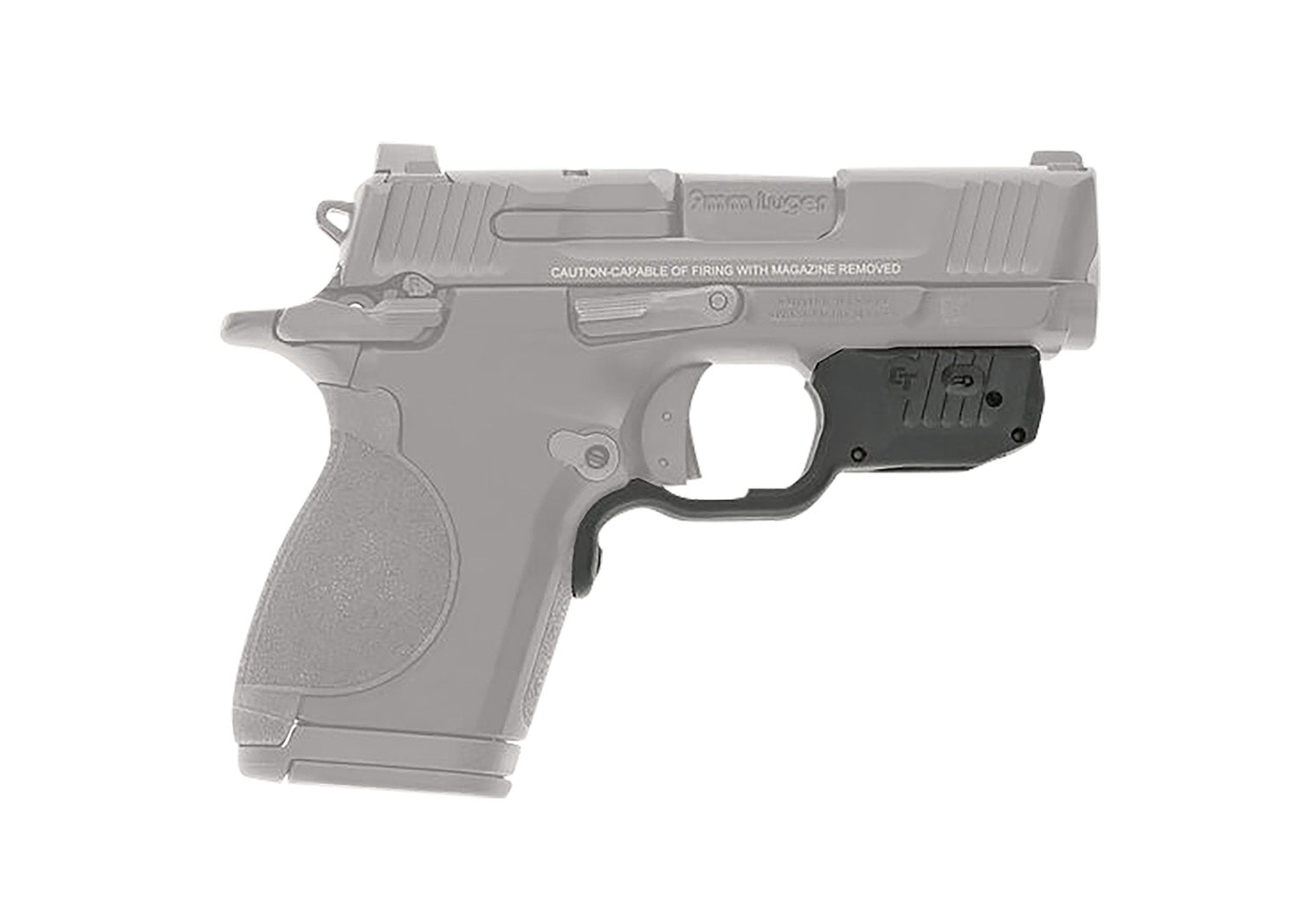 Crimson Trace Laserguard Red Laser Sight for Smith & Wesson CSX, Black Polymer