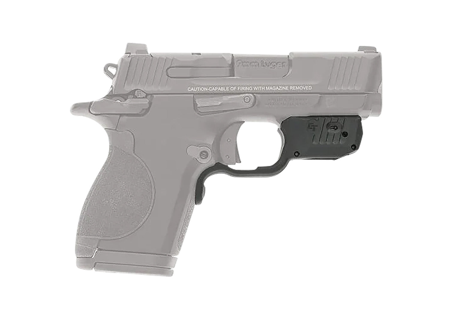 Crimson Trace Laserguard Green Laser Sight for Smith & Wesson CSX, Black Polymer