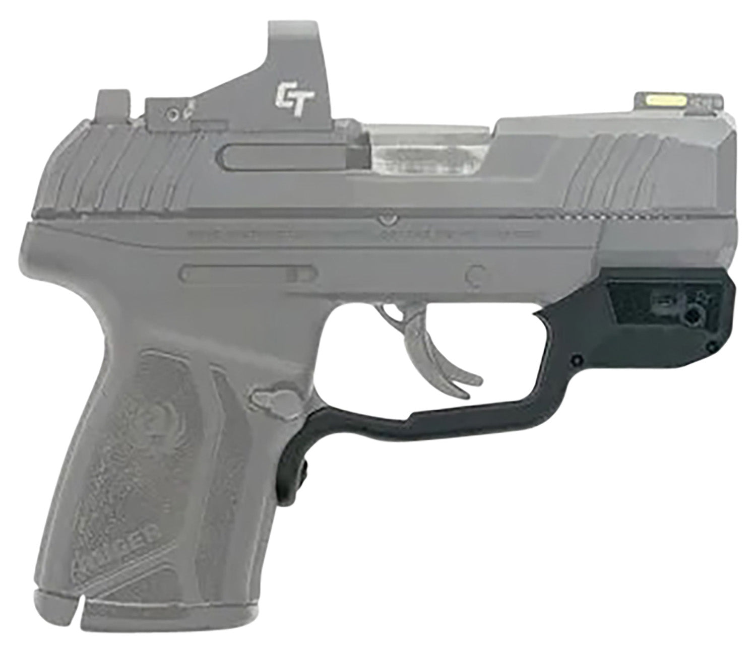Crimson Trace Laserguard Red Laser Sight for Ruger MAX-9, Black Polymer