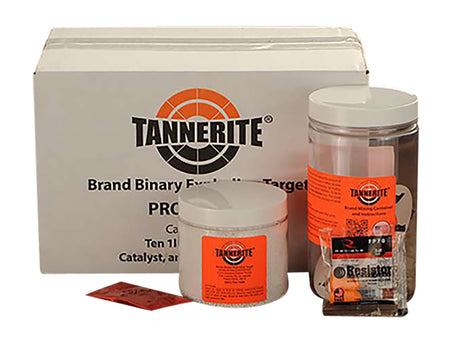 Tannerite 1/2 Pound Exploding Shooting Target Centerfire Rifle Non-Hazardous 10 Targets with Catalyst