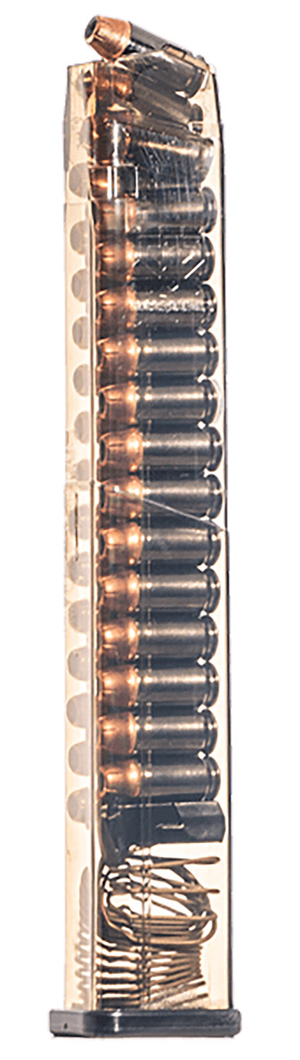 ETS .45 ACP 30-Round Extended Glock 21/30/41 Compatible Smoke Polymer Pistol Magazine SMKGLK2130