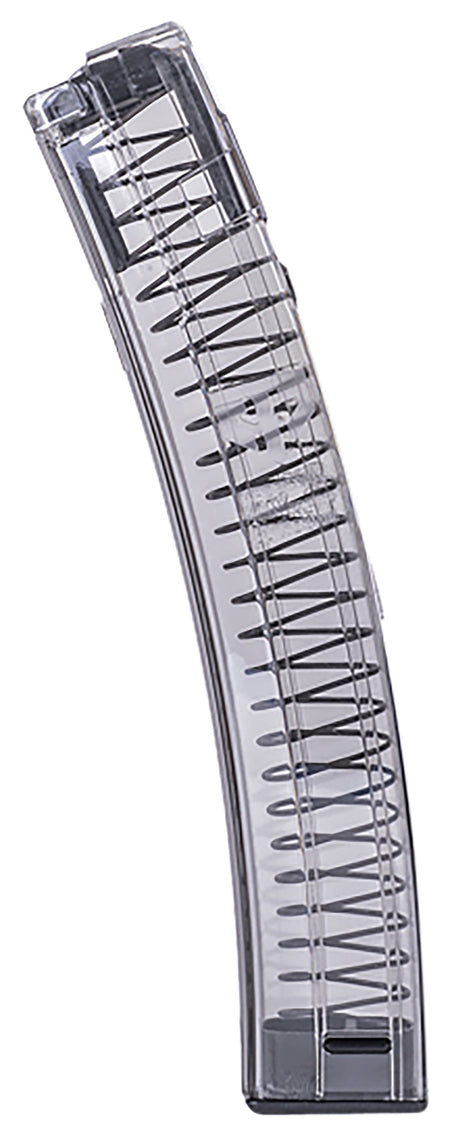 ETS Group 30-Round 9mm Luger Pistol Magazine Fits HK MP5/MP5K/94/SP89/SP5K Translucent Smoke