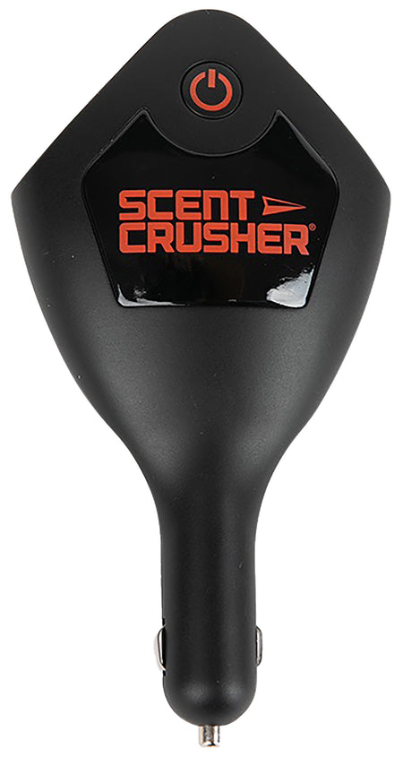 Scent Crusher Ozone Go Super Max Plug-In Vehicle Odor Eliminator Black/Orange
