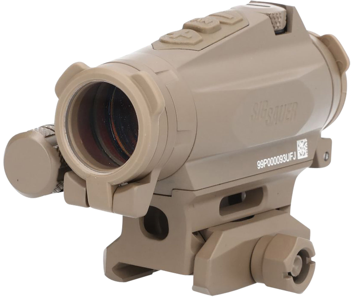 Sig Sauer Romeo4XT-Pro 1x20mm FDE 2 MOA Red Dot/Circle Multi Reticle Open Reflex Sight