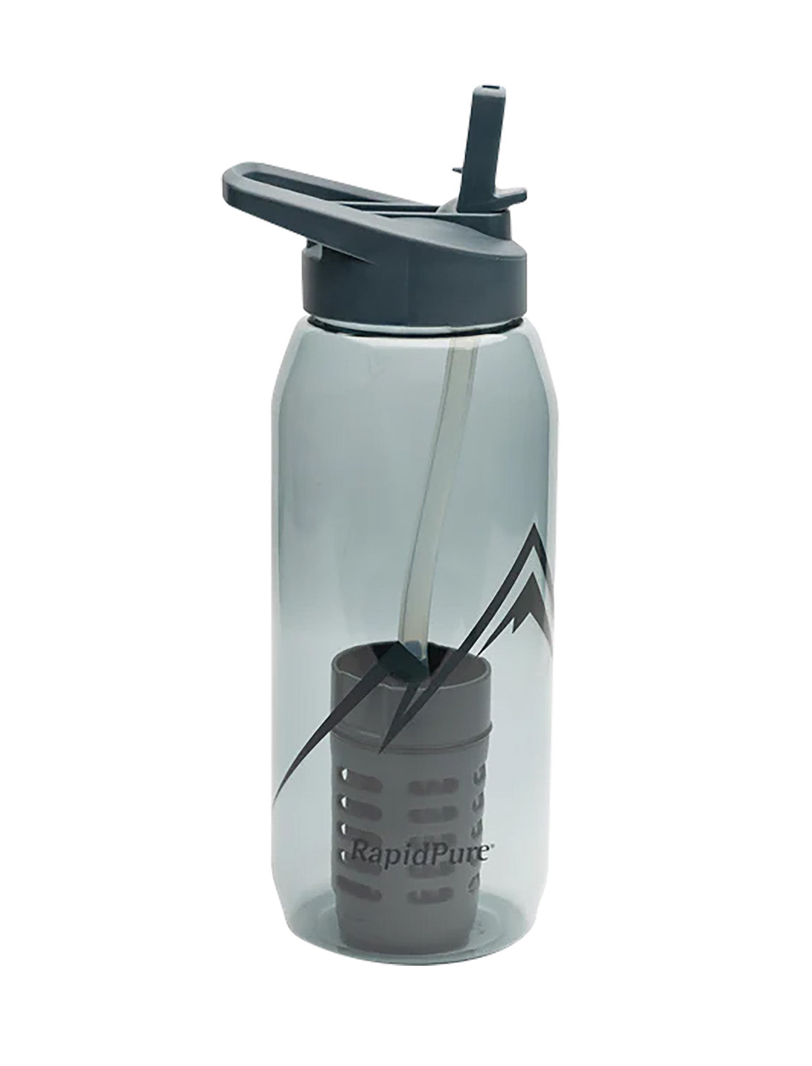 RapidPure Purifier+ Plastic Bottle 99.99% Water Purifier with Straw