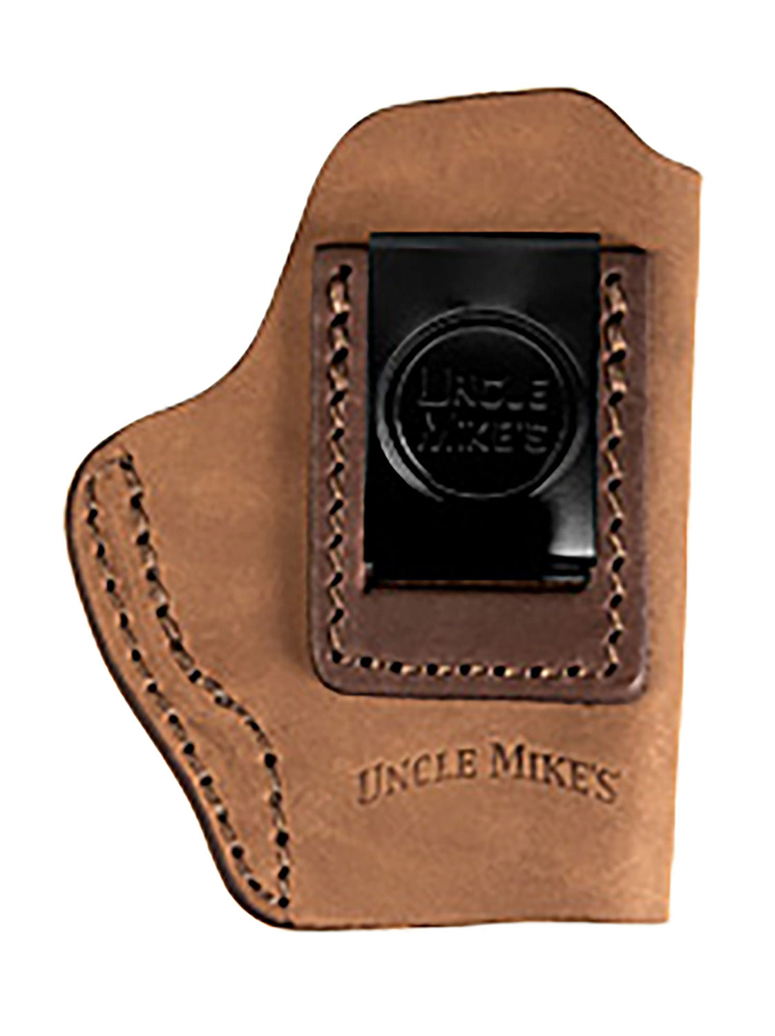 Uncle Mikes-leather(1791) IWB Size 01 Brown Leather Concealed Carry Holster Belt Clip Walther PPK Compatible
