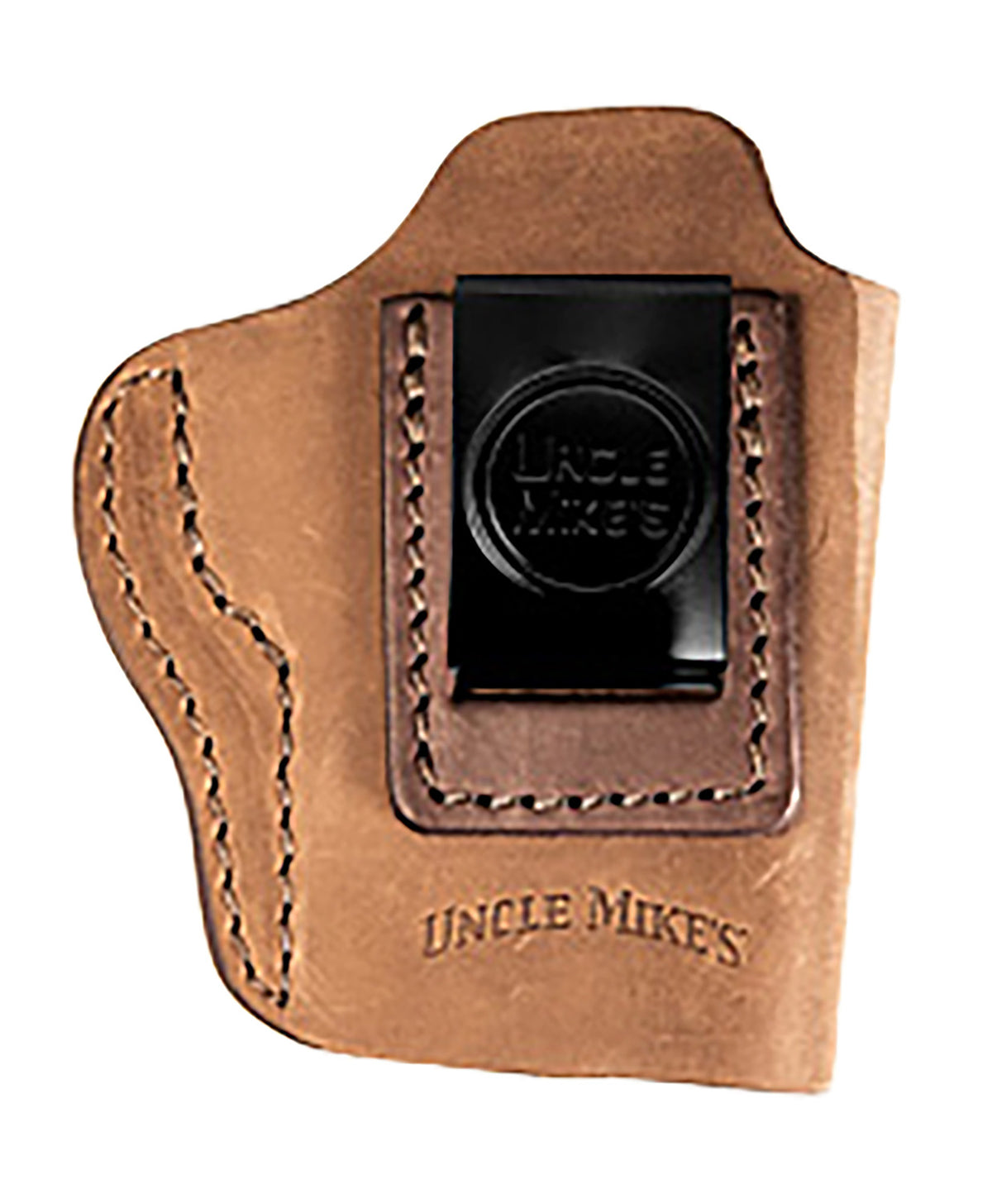 Uncle Mikes-leather(1791) IWB Size 03 Brown Leather Right-Hand Concealed Carry Holster for Springfield Hellcat and Glock 42/43