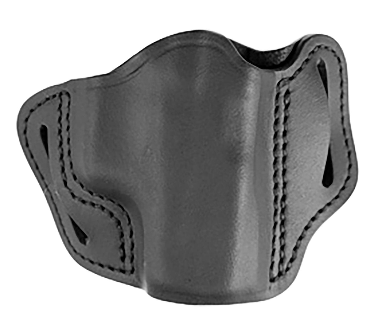Uncle Mikes-leather(1791) OWB Size 01 Matte Black Leather Right-Hand Belt Slide Holster for Springfield Hellcat