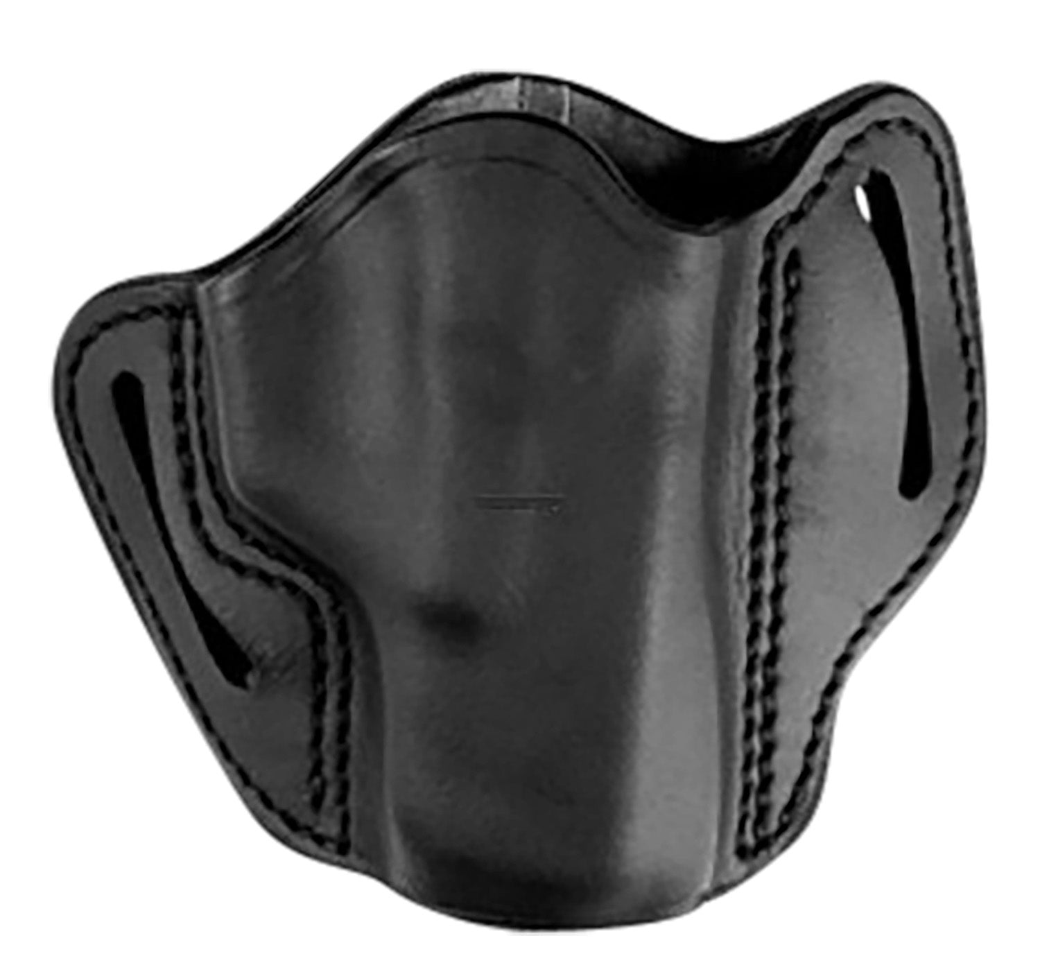 Uncle Mike's Leather OWB Belt Slide Holster UMOWB4MBLR Size 04 Black Fits Sig P320 Right Hand