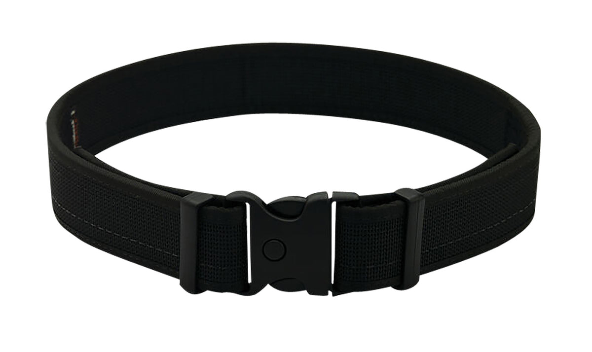 Uncle Mike's BLTUM32/36MBL Matte Black Leather Belt Size 32/36 1-1/2" Buckle