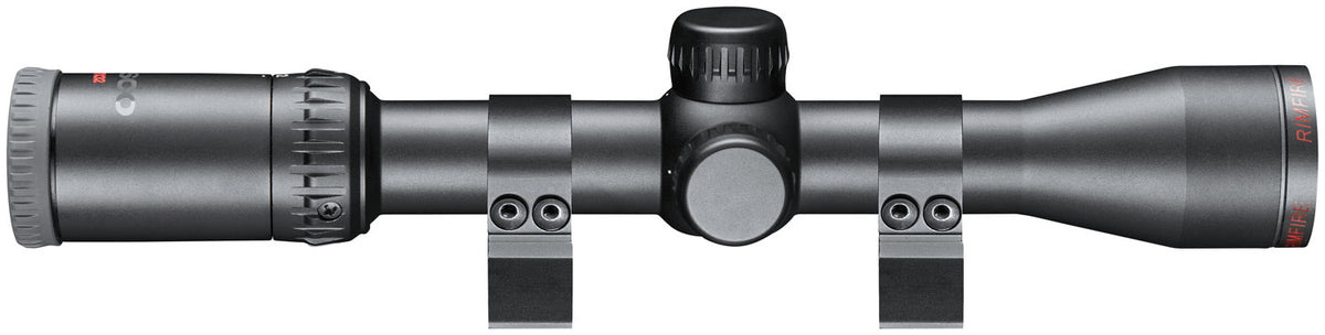 Tasco Rimfire 2-7x32mm Truplex Reticle Scope with Rings, Black Finish