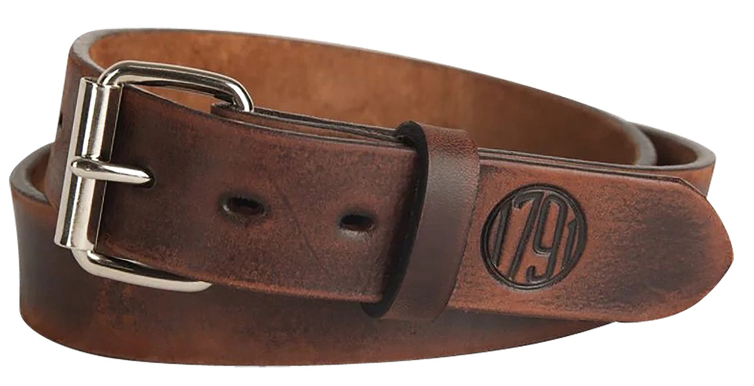 Uncle Mike's Gun Belt 28/32 Dark Brown Leather 1.50" Buckle Carry Belt
