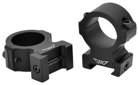 Warne V602M 1" High Vapor Horizontal Rings Matte Black 0 MOA
