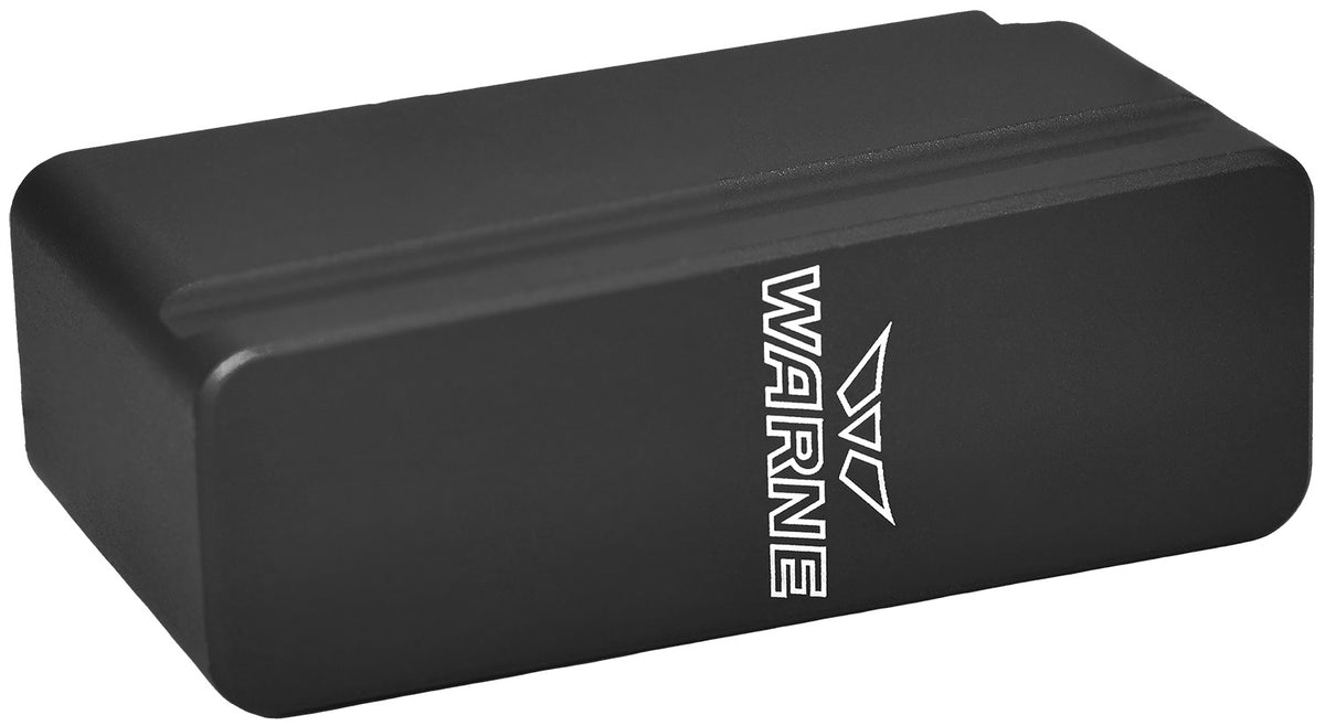Warne 5011 +4rd PMAG AICS 7.62 Magazine Extension Anodized Black Aluminum