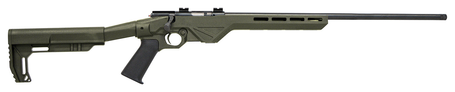 Citadel CIT17HMRBLTODG Trakr 17 HMR 5+1 18" Blued Steel Barrel & Receiver, OD Green Synthetic Stock
