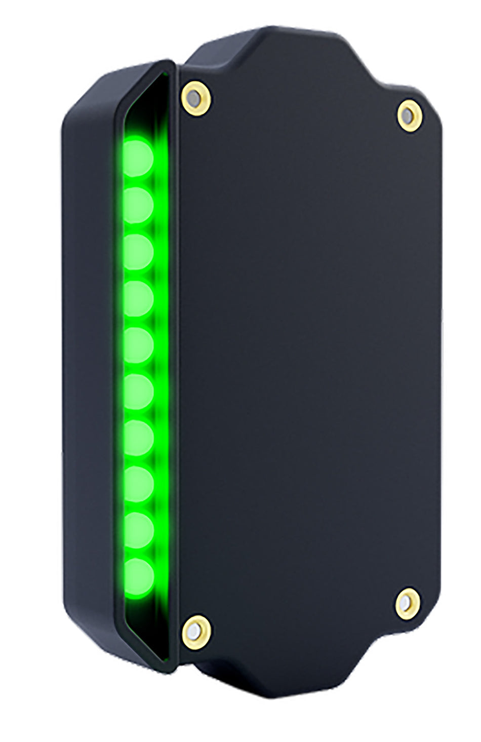 Caldwell Flash Bang Steel Target Impact Indicator Black with 10 Bright Green LEDs and Batteries