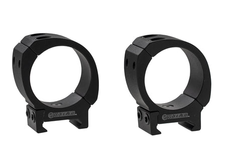 Wheeler Sporter Series Scope Rings 1" Tube Medium Mount Black