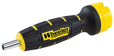 Wheeler F.A.T. Digital Firearm Torque Wrench 12 Pieces Black/Yellow with LCD Display Universal