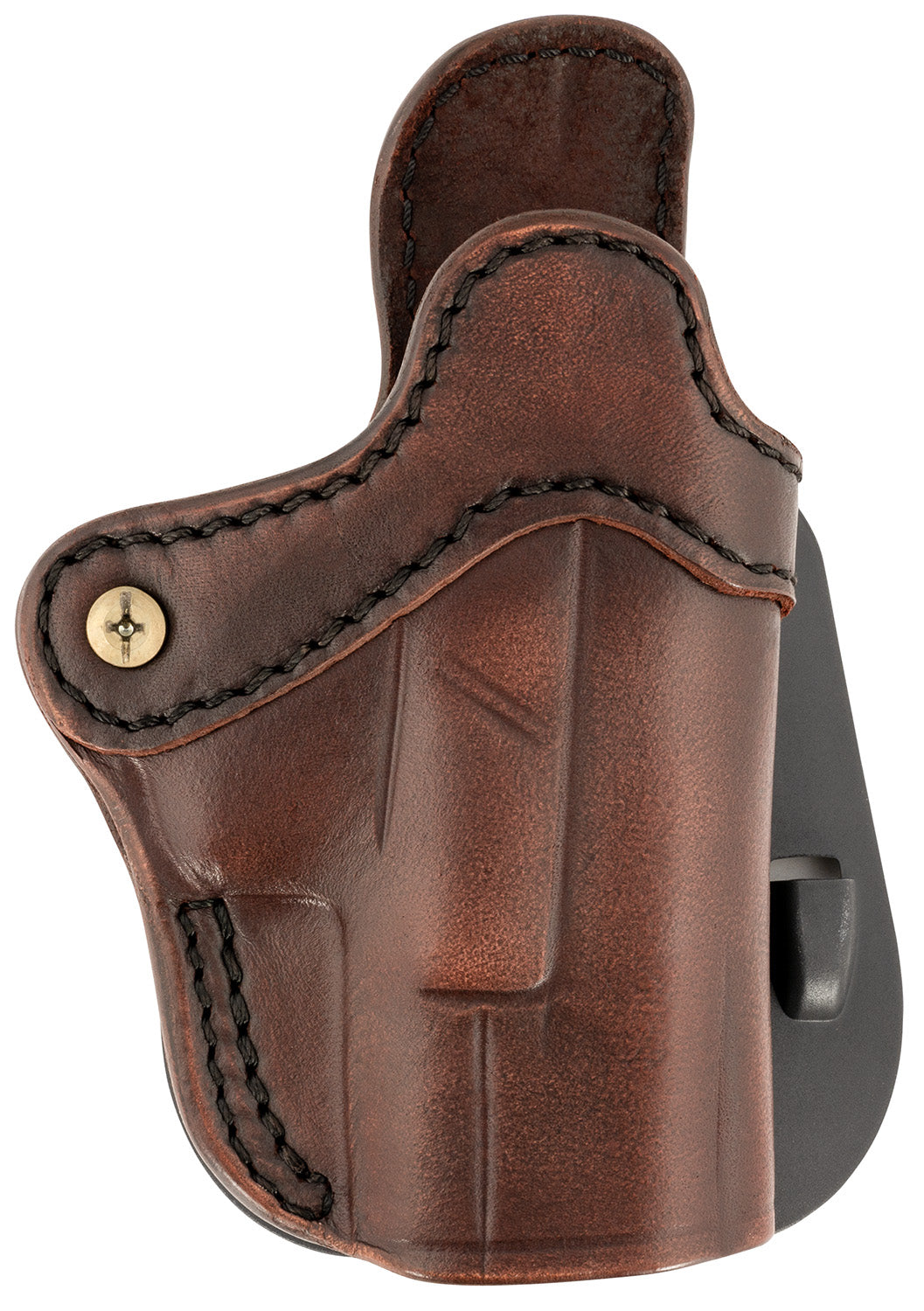 1791 Gunleather Optic Ready Paddle Holster 2.1 Vintage Leather OWB Fits S&W M&P Shield/Glock 17/19/23 Right Hand