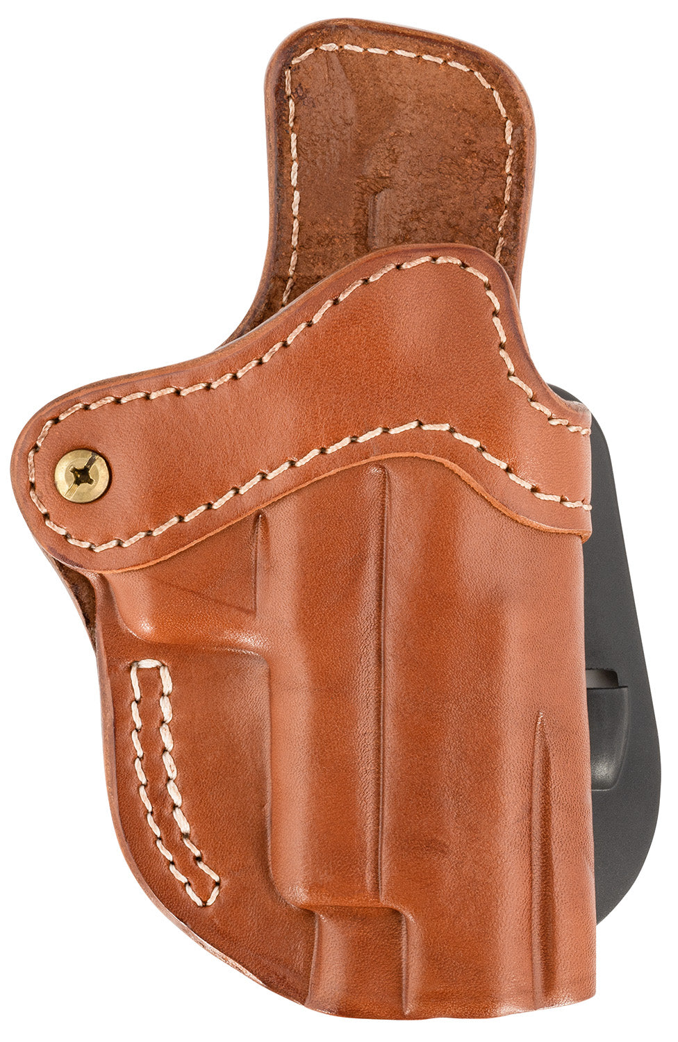 1791 Gunleather Optic Ready Paddle Holster 2.3 Classic Brown Leather OWB Fits Glock 17/Walther PPQ/Sig P220 Right Hand