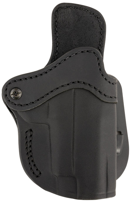 1791 Gunleather Optic Ready Paddle Holster 2.3 Signature Brown Leather OWB Fits Glock 17/Walther PPQ/Sig P220 Right Hand