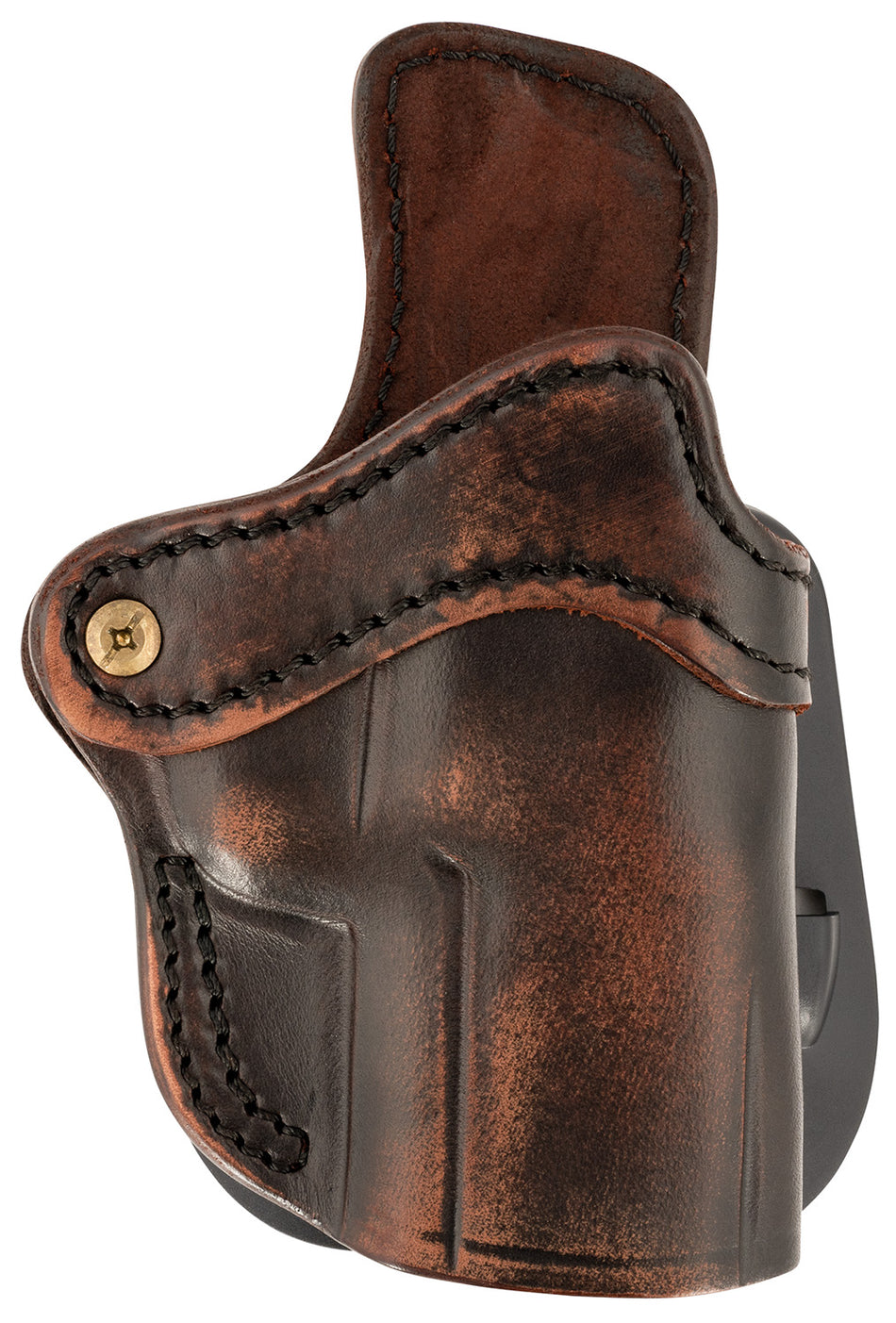 1791 Gunleather Optic Ready Paddle Holster 2.4S Vintage Leather OWB Fits FN 509/H&K VP9SK/Sig P320c Right Hand