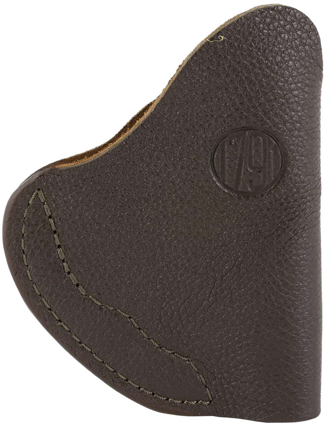1791 Gunleather Size 02 Fair Chase IWB Brown Leather Deer Hide Left-Hand Carry Holster Fits Ruger LCR