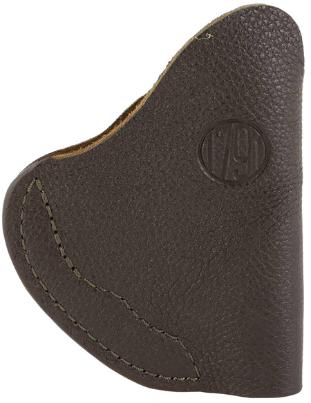 1791 Gunleather Size 02 Fair Chase IWB Brown Leather Deer Hide Left-Hand Carry Holster Fits Ruger LCR