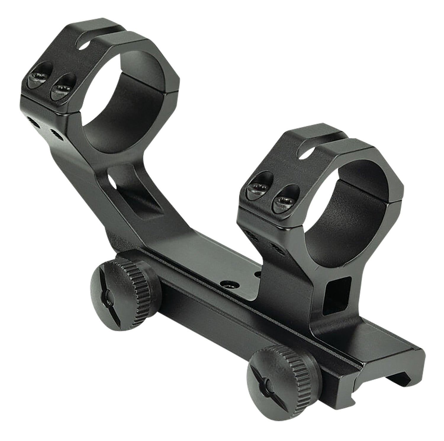 Weaver Mounts 48376 SPR Special Purpose Rifle Cantilever Mount Ring Combo Black 1" Tube AR15/M16