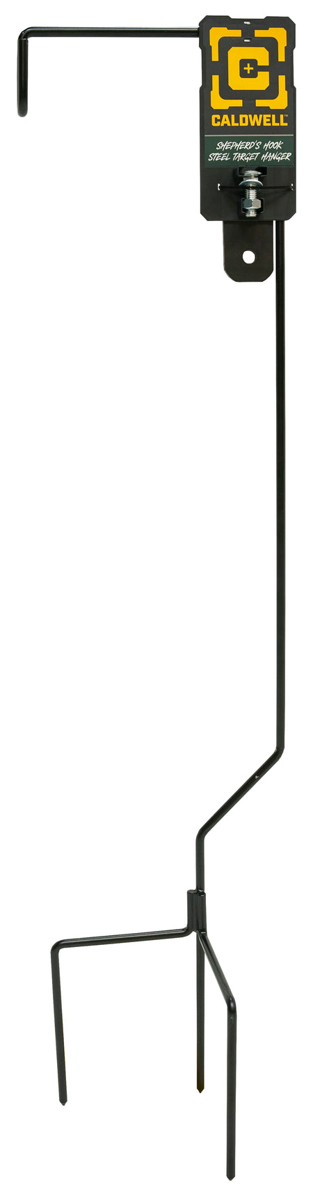 Caldwell CP6 Shepherd's Hook Steel Target Hanger Black Standing 45" Tall