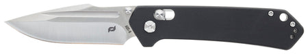 Schrade 1182620 Divergent 3.06" Folding Modified Drop Point Satin AUS-8A SS Blade Black G10 Handle Knife