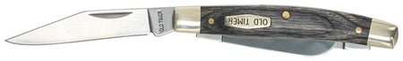 Old Timer Heritage Middleman 340T 1149100 Folding Multi-Blade Knife D2 Steel Gray Laminate Handle